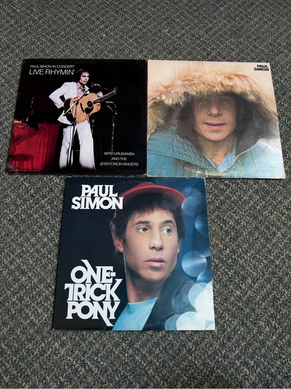 Vintage Paul Simon Vinyl Records